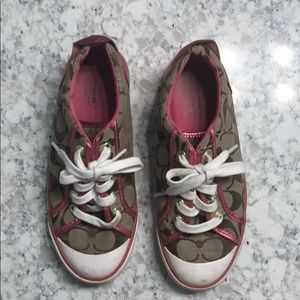 Coach sneakers size 6